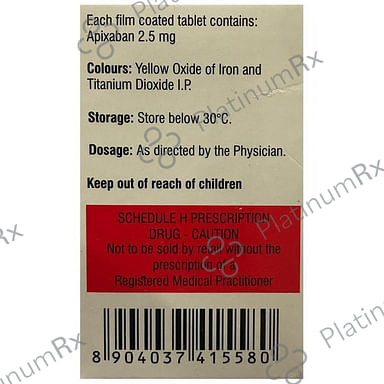 Apigat 2.5mg Tablet 30s