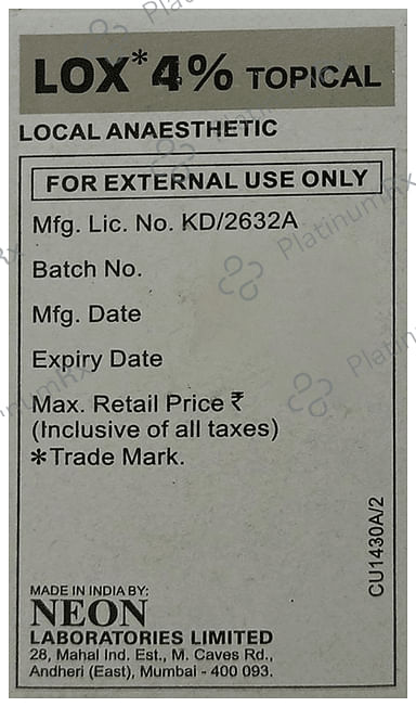 Lox 4% Injection 30ml