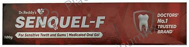 Senquel F Foaming Medicated Toothpaste 100gm