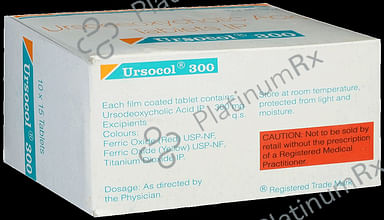 Ursocol 300mg Tablet 15s