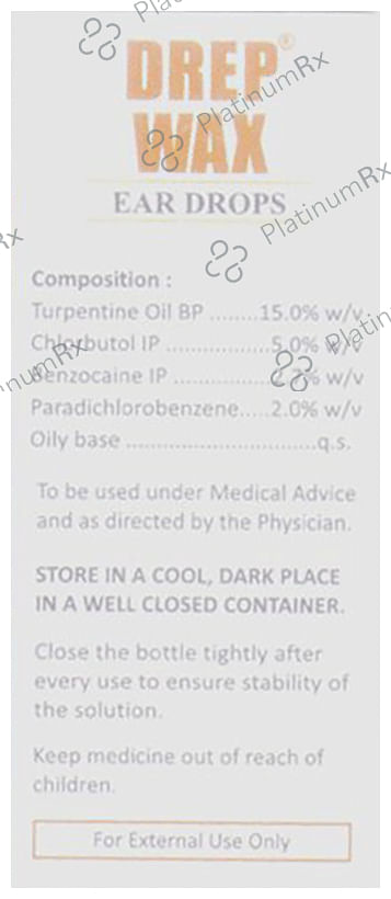 Drep Wax Ear Drop 10ml