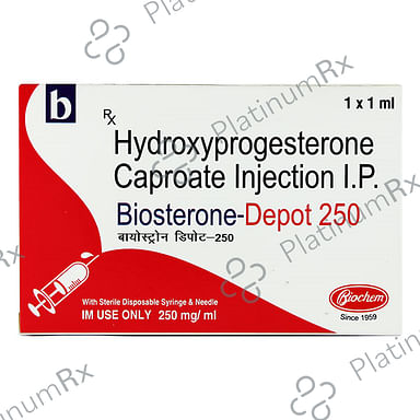 Biosterone Depot 250mg Injection 1ml