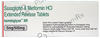 Kombiglyze XR 500/5mg Tablet 7s
