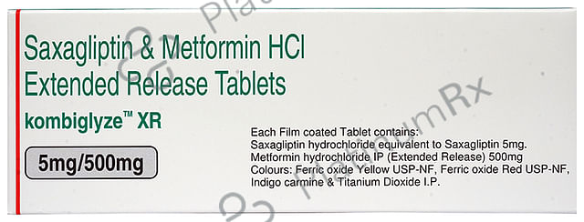 Kombiglyze XR 500/5mg Tablet 7s