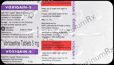 Voxigain 5mg Tablet 10s