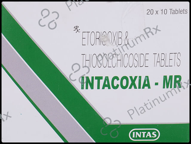 Intacoxia MR 60/4mg Tablet 10s