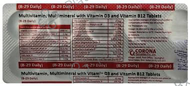 B 29 Daily Tablet 10 Tablet
