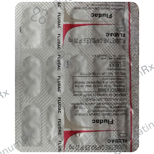 Fludac 20mg Capsule 15s
