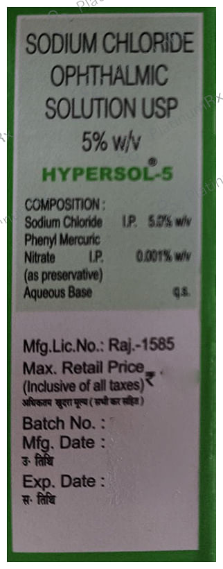 Hypersol Ophthalmic Solution