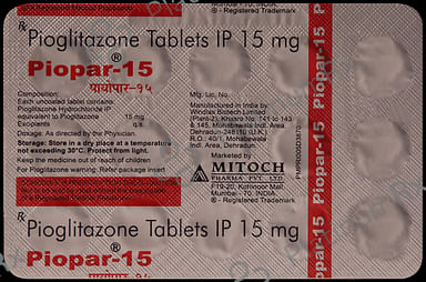 Piopar 15 Tablet 15 Tablet