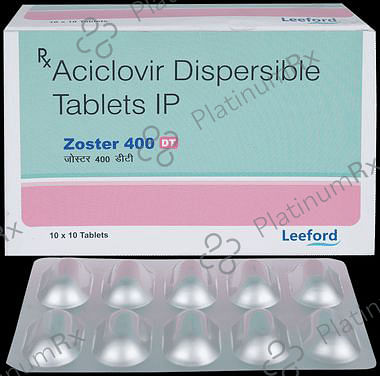 Zoster 400mg Tablet DT 10s