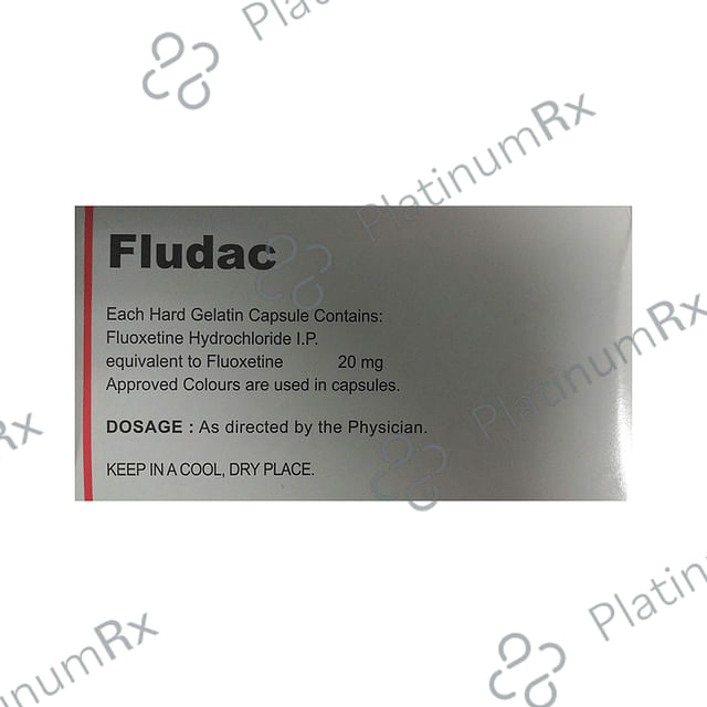 Fludac 20mg Capsule 15s
