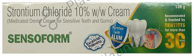 Sensoform 1% Medicated Dental Cream 120gm