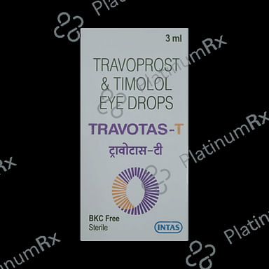Travotas T BAK Free Eye Drop