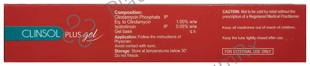 Clinsol Plus Gel 15gm
