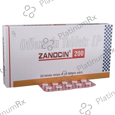 Zanocin 200mg Tablet 10s