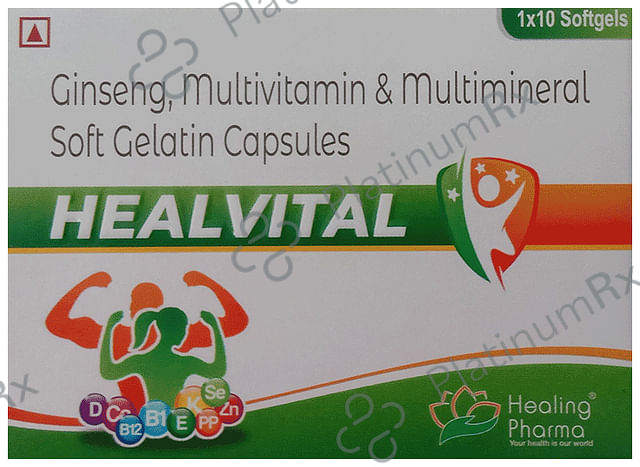 Healing Pharma Healvital Soft Gelatin Capsule 10s