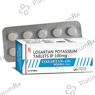 Cozartan 100mg Tablet 10s