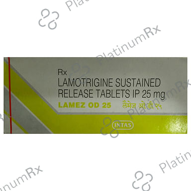 Lamez OD 25mg Tablet SR 10s