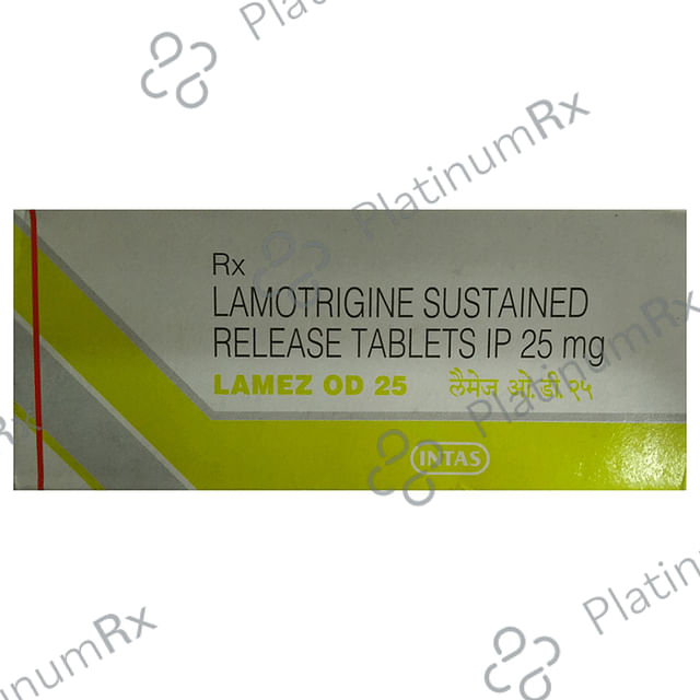 Lamez OD 25mg Tablet SR 10s