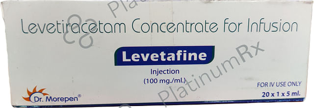 Levetafine 100mg Infusion 5ml