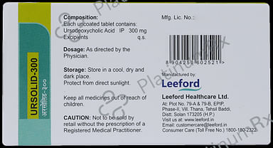 Ursolid 300mg Tablet 10s