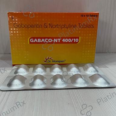 Gabaco NT 400/10mg Tablet 10s
