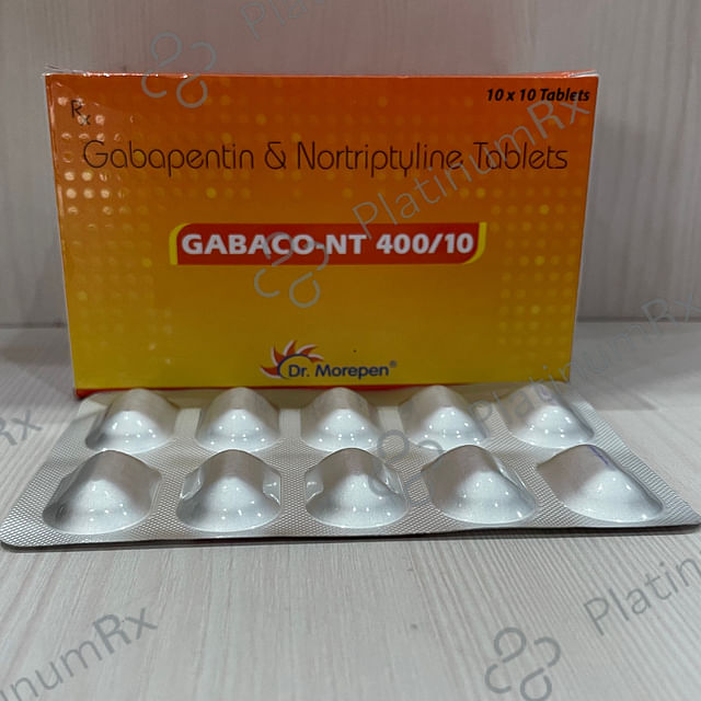 Gabaco NT 400/10mg Tablet 10s