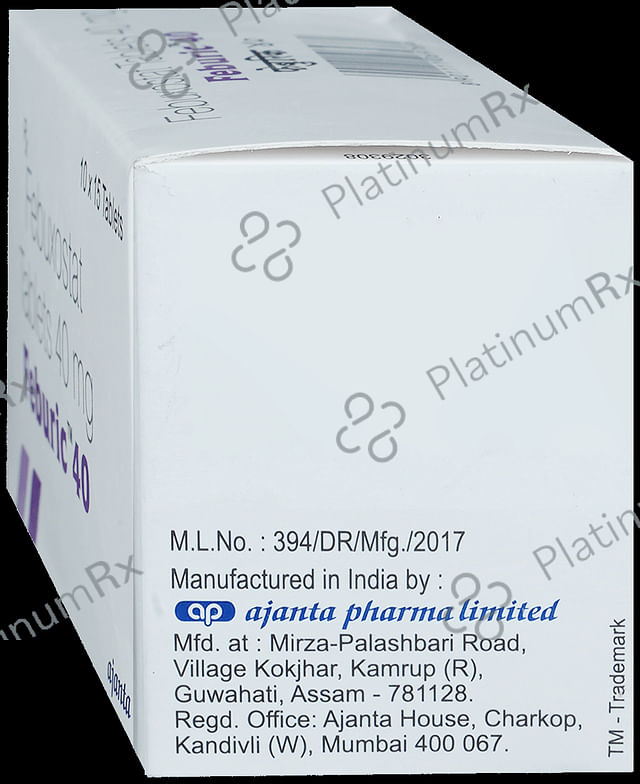 Feburic 40mg Tablet 15s