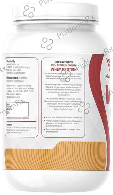 Mars Nutrition Whey Protein Cream and Cookies 1 kg