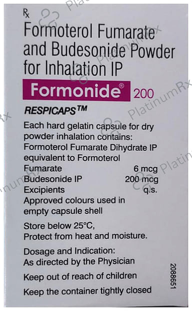 Formonide 200/60mcg Respicap 30s