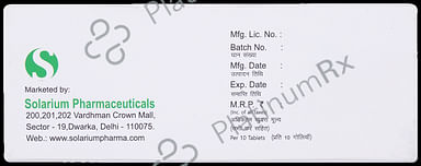 Zophar Plus 3mg/2mg Tablet
