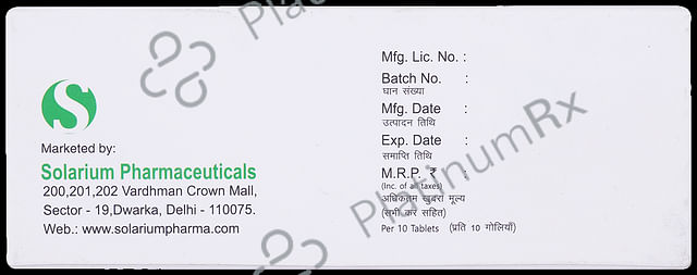 Zophar Plus 3mg/2mg Tablet