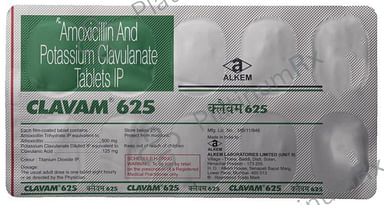 Clavam 625mg Tablet 10s