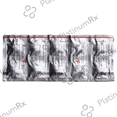 Rosuvas F 20/160mg Tablet 10s
