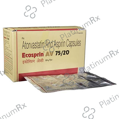 Ecosprin AV 20/75mg Capsule 10s