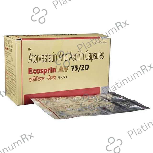 Ecosprin AV 20/75mg Capsule 10s