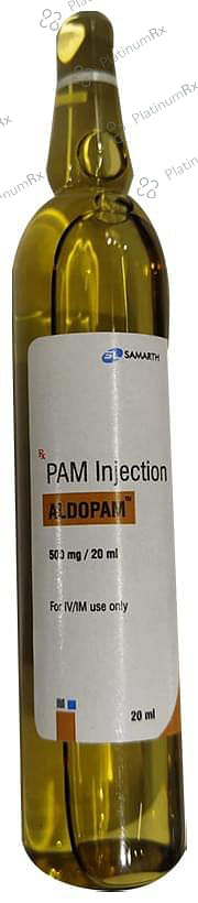 Aldopam 500mg Injection 20ml