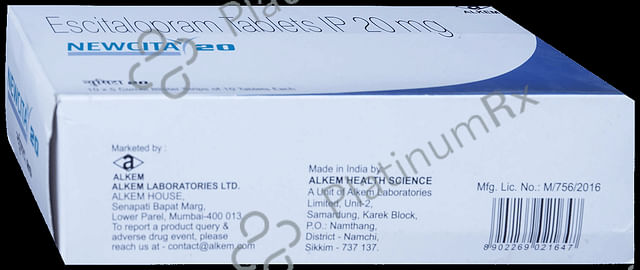 Newcita 20mg Tablet 10s