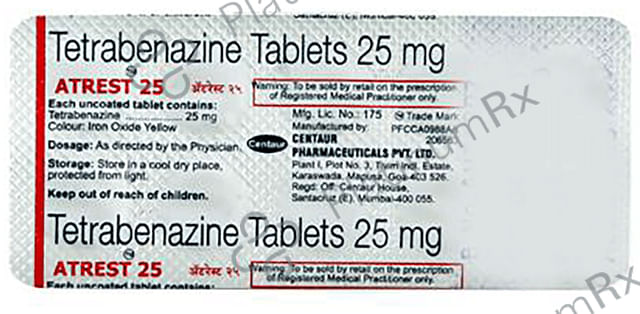 Atrest 25mg Tablet 10s