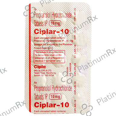 Ciplar 10mg Tablet 15s