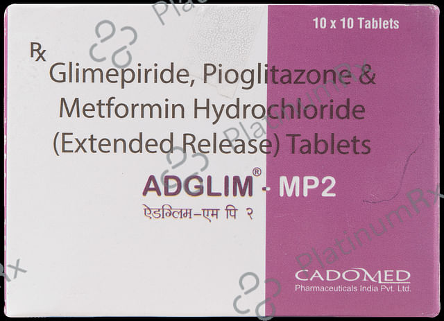 Adglim MP 2/500/15mg Tablet 10s