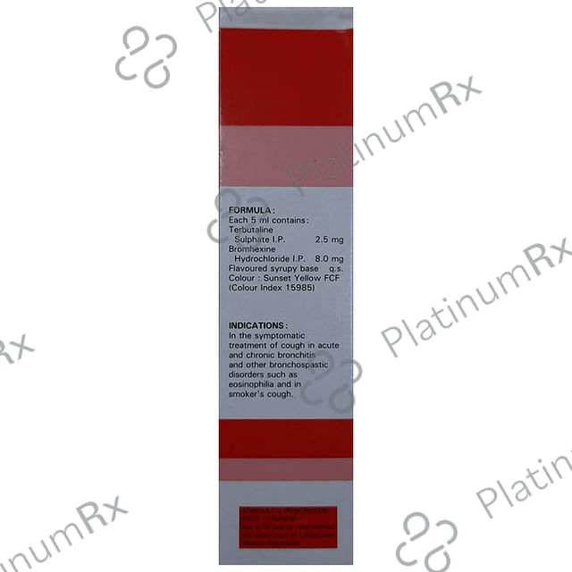 Grilinctus BM 8/2.5mg Syrup 100ml