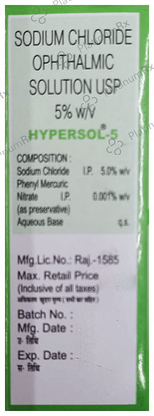 Hypersol Ophthalmic Solution