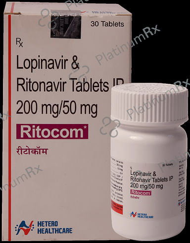 Ritocom 50/200mg Tablet 30s
