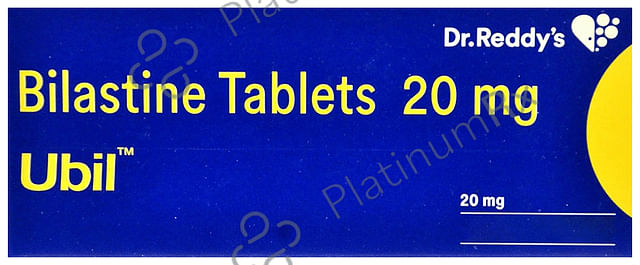 Ubil 20mg Tablet 10s