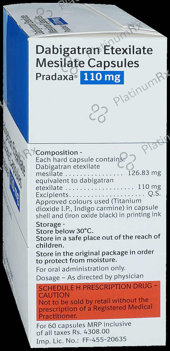 Pradaxa 110mg Capsule 10s