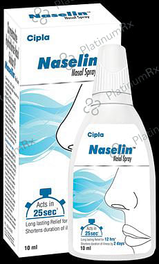 Naselin 0.05% Nasal Spray 10ml