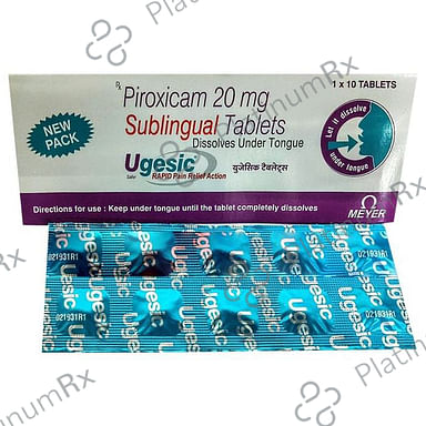 Ugesic 20mg Sublingual Tablet 10s