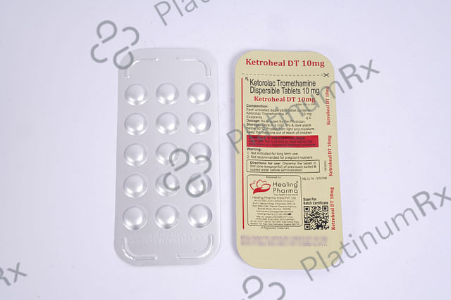 Ketroheal DT 10mg Tablet 15s